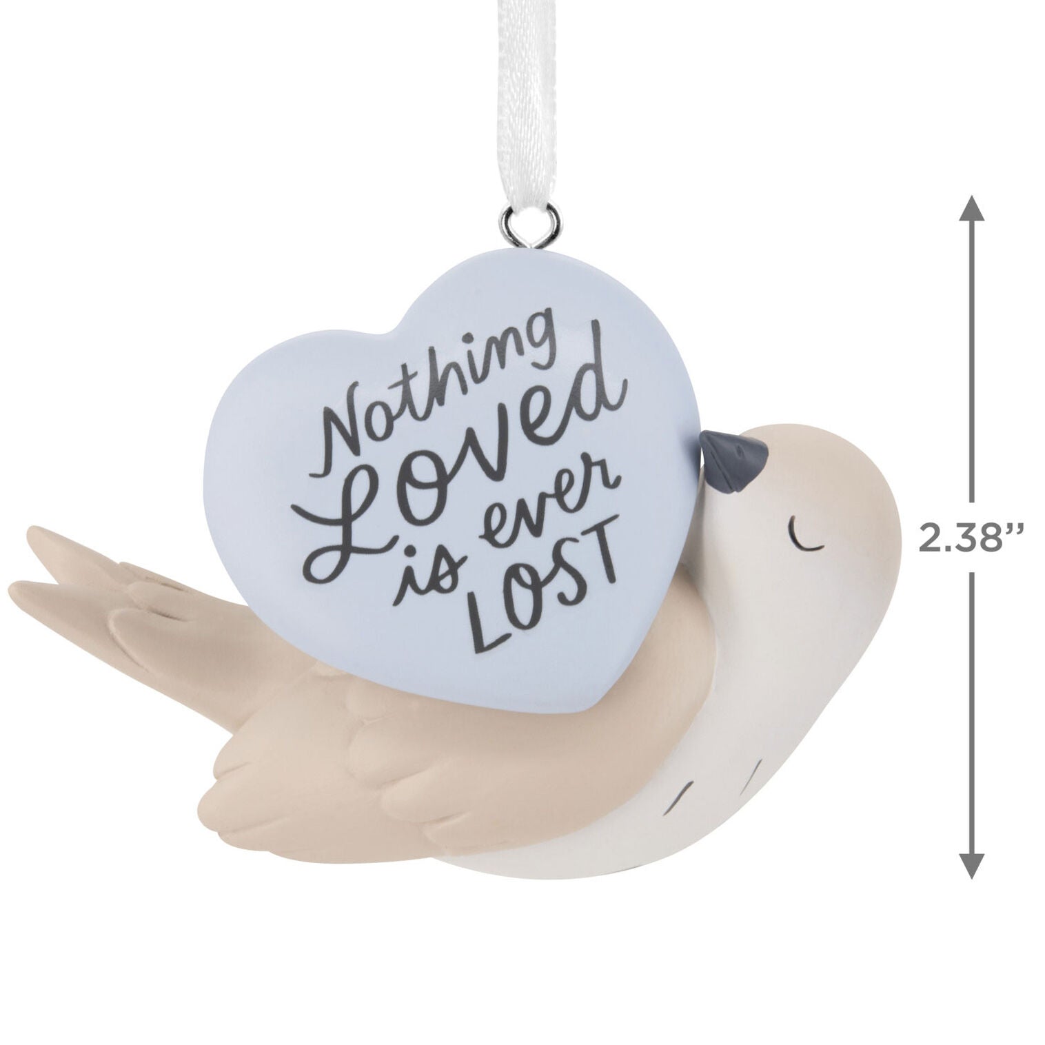 Nothing Loved Is Lost Dove Memorial Hallmark Ornament