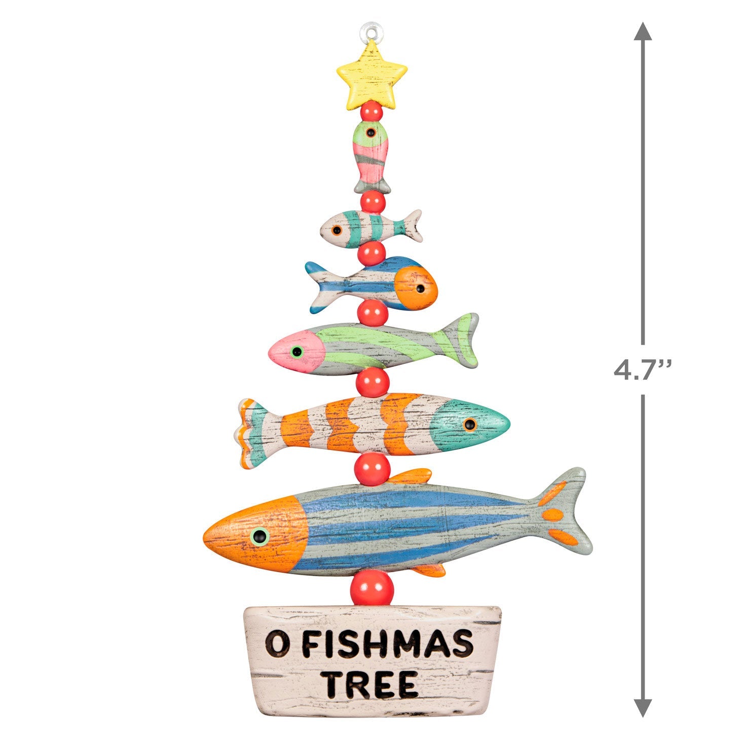 O Fishmas Tree 2024 Keepsake Ornament