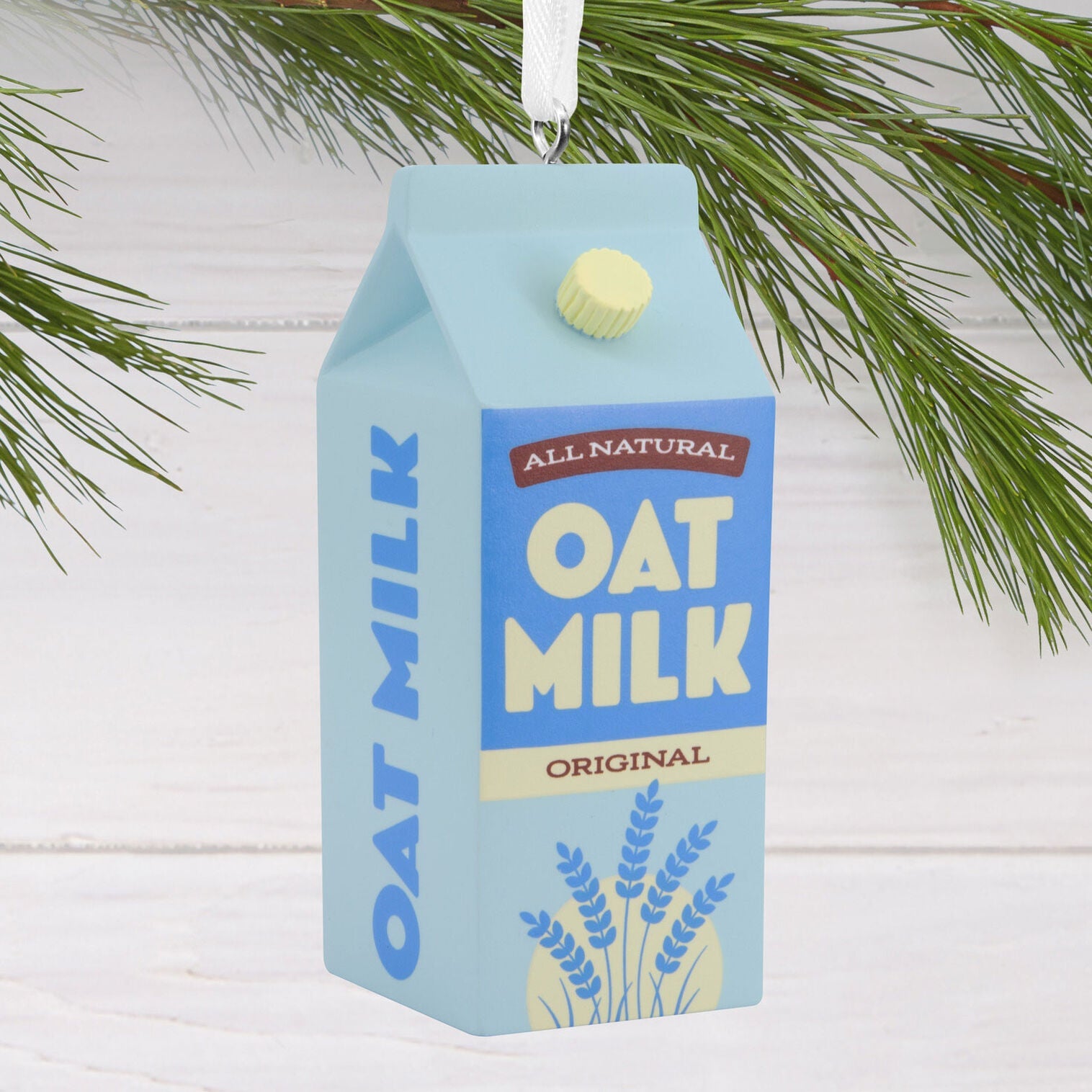 Oat Milk Hallmark Ornament