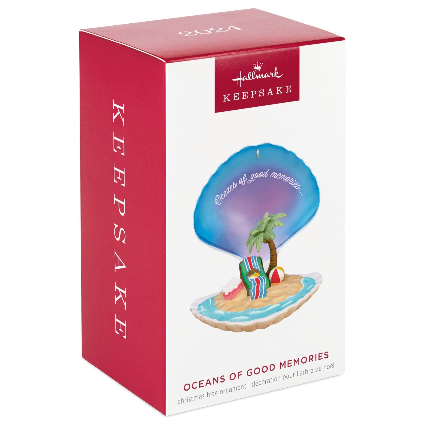 Oceans of Good Memories 2024 Keepsake Ornament