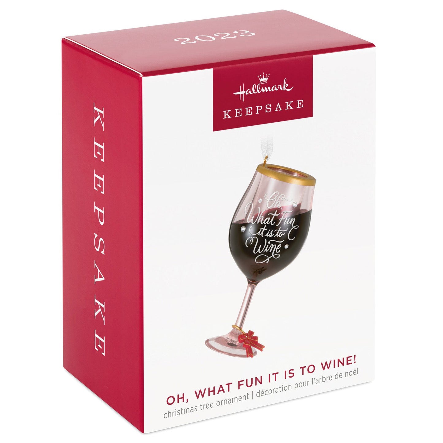 Oh, What Fun It Is to Wine, 2023 Keepsake Ornament