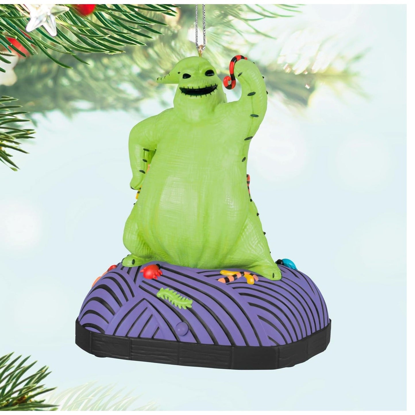 Oogie Boogie, Disney Tim Burton's The Nightmare Before Christmas 2024 Keepsake Ornament and Motion