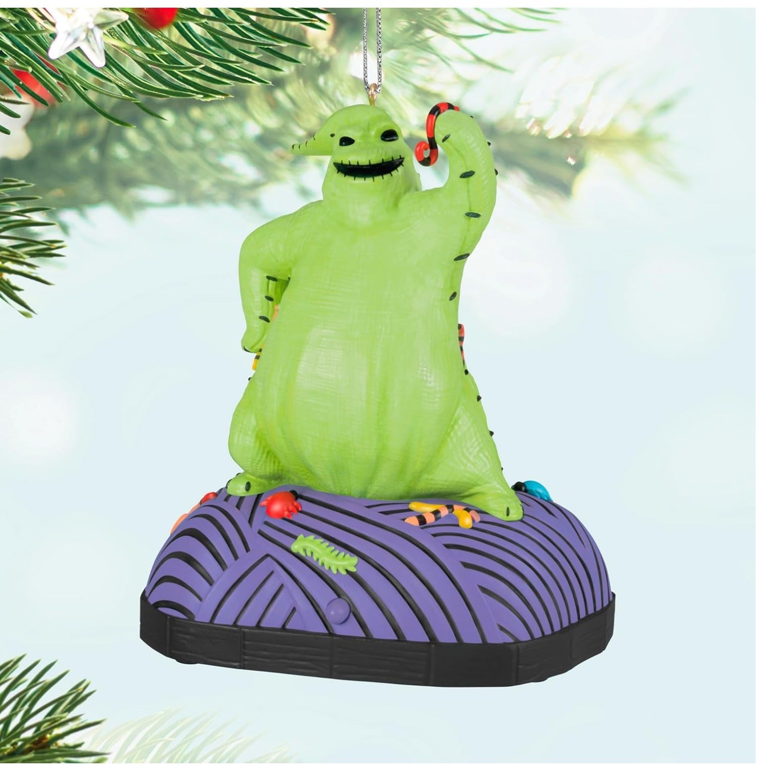 Oogie Boogie, Disney Tim Burton's The Nightmare Before Christmas 2024 Keepsake Ornament and Motion