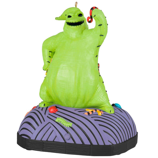 Oogie Boogie, Disney Tim Burton's The Nightmare Before Christmas 2024 Keepsake Ornament and Motion