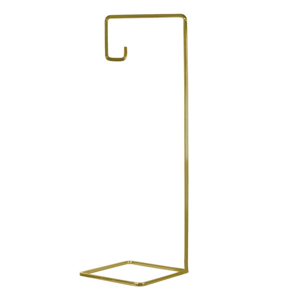 Ornament Display Stand Geometric Gold-Tone Metal, 2022 Hallmark Keepsake