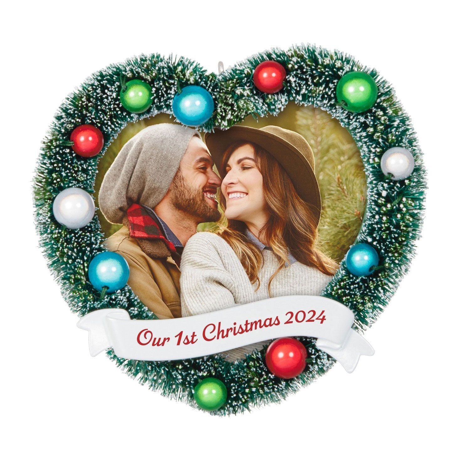 Our 1st Christmas 2024 Photo Frame Keepsake Ornament