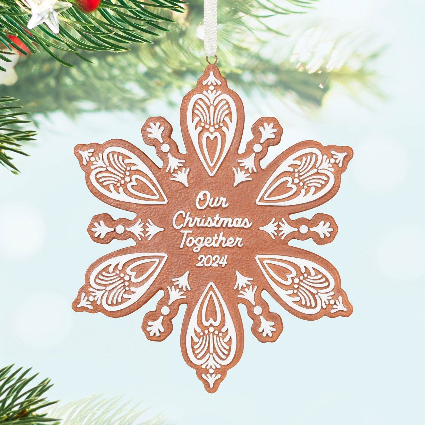 Our Christmas Together 2024 Porcelain Keepsake Ornament