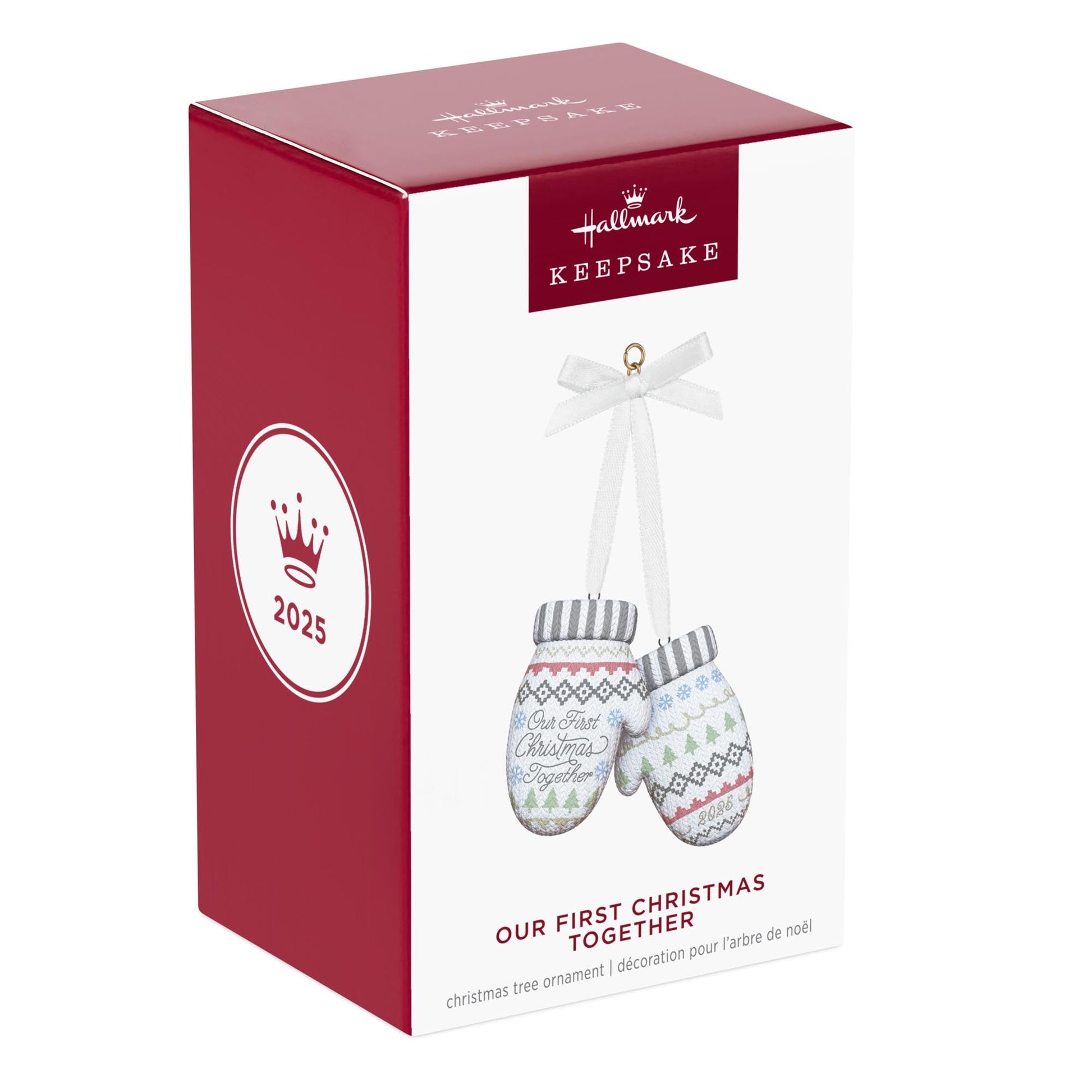 Our First Christmas Together 2025 Keepsake Ornament