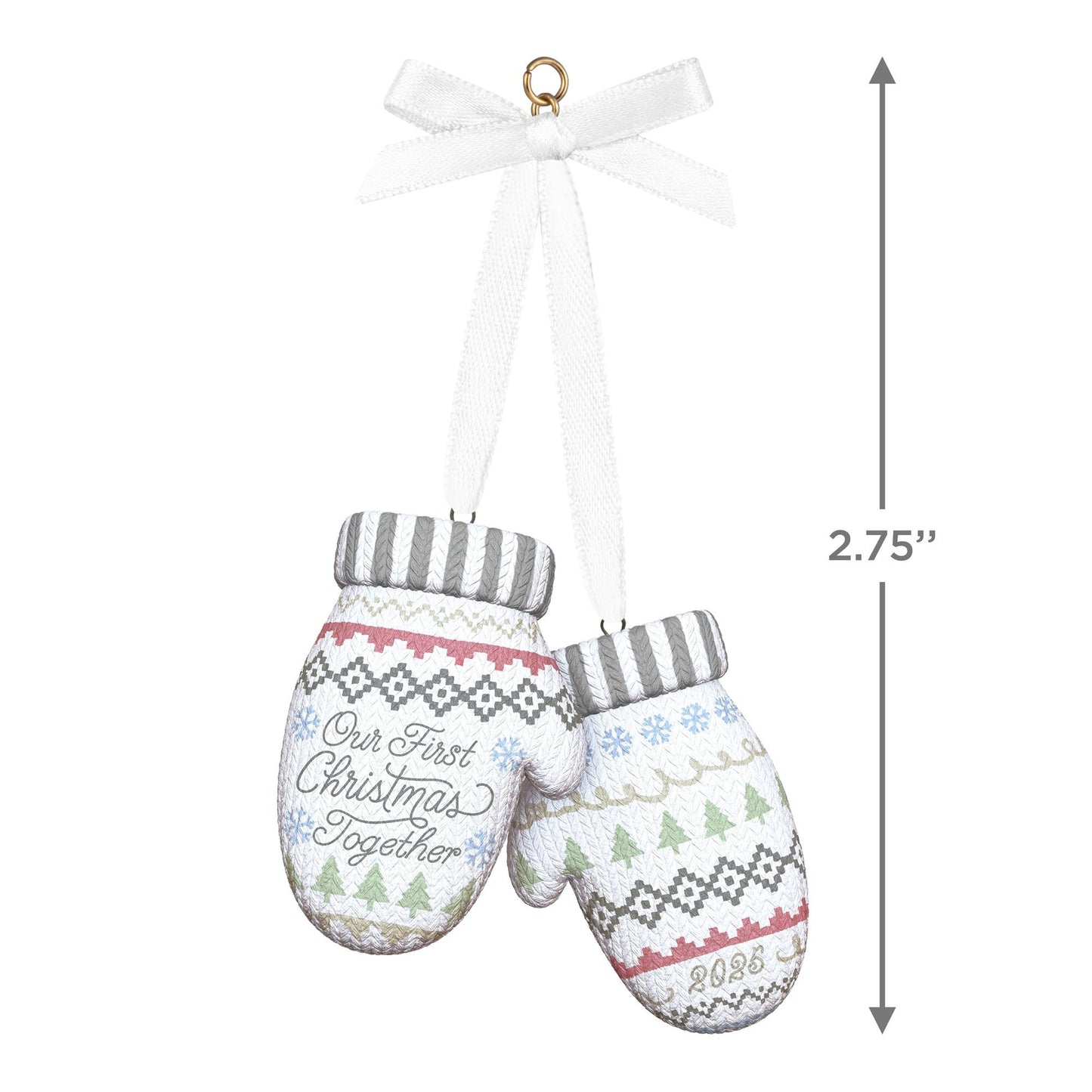 Our First Christmas Together 2025 Keepsake Ornament