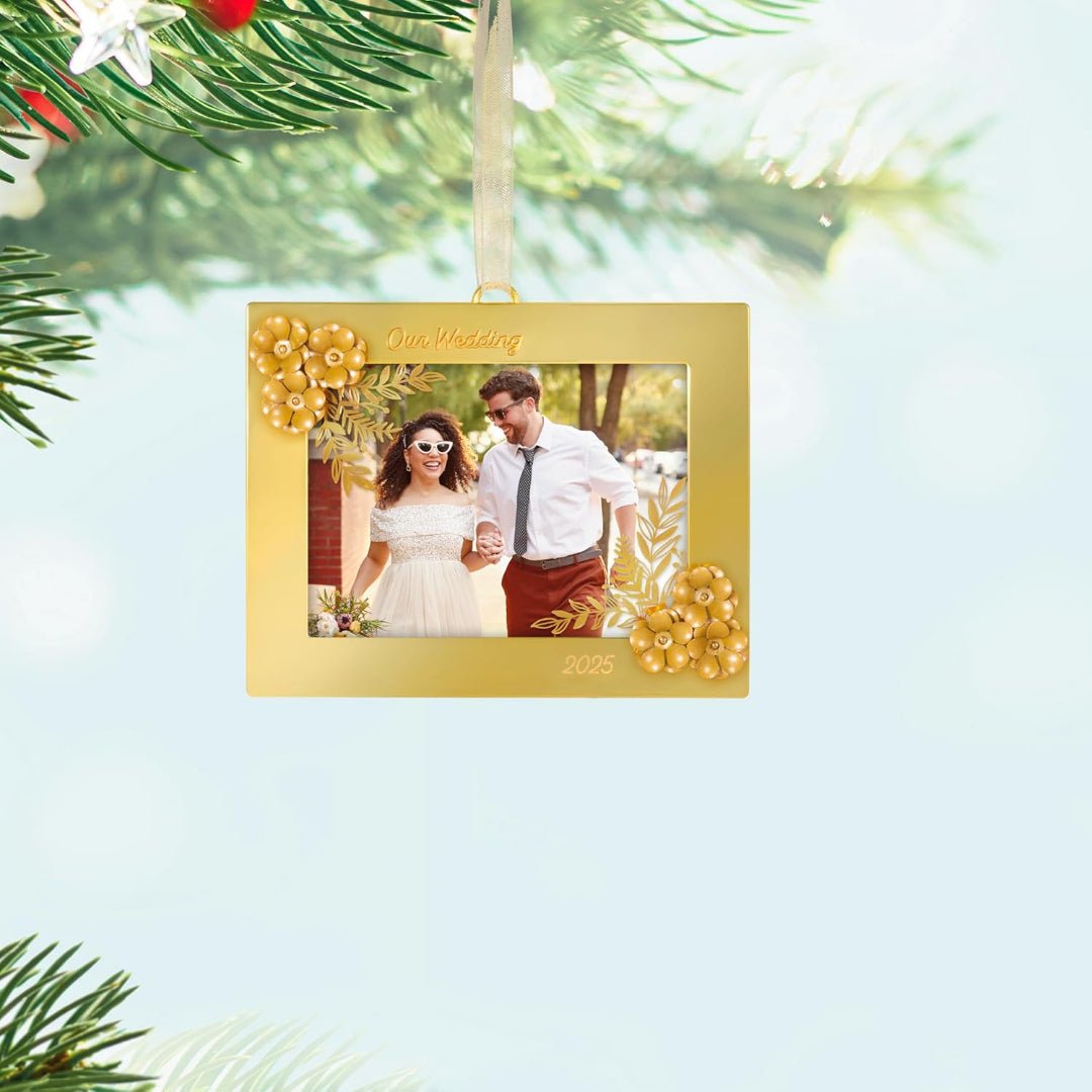Our Wedding 2025 Keepsake Ornament