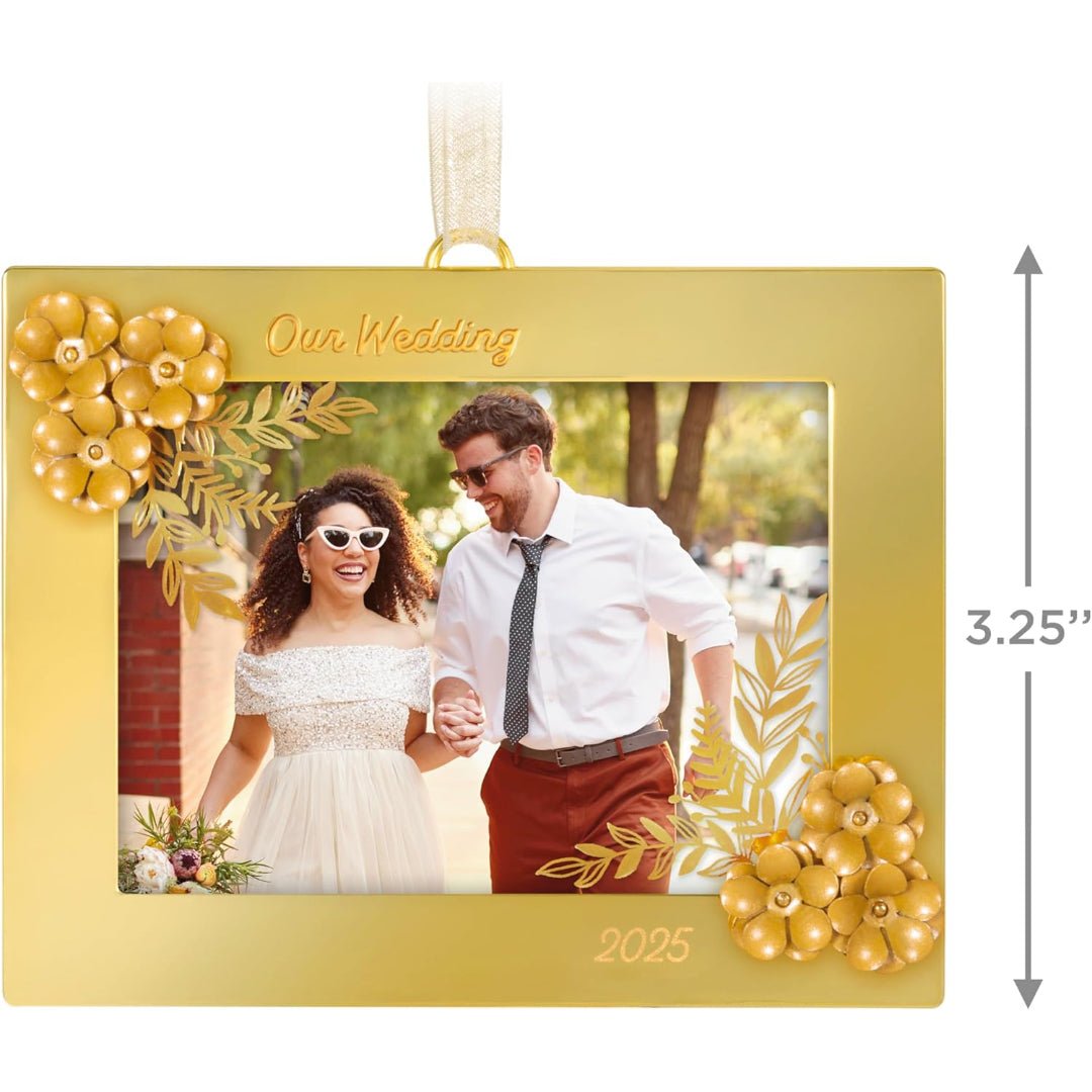 Our Wedding 2025 Keepsake Ornament