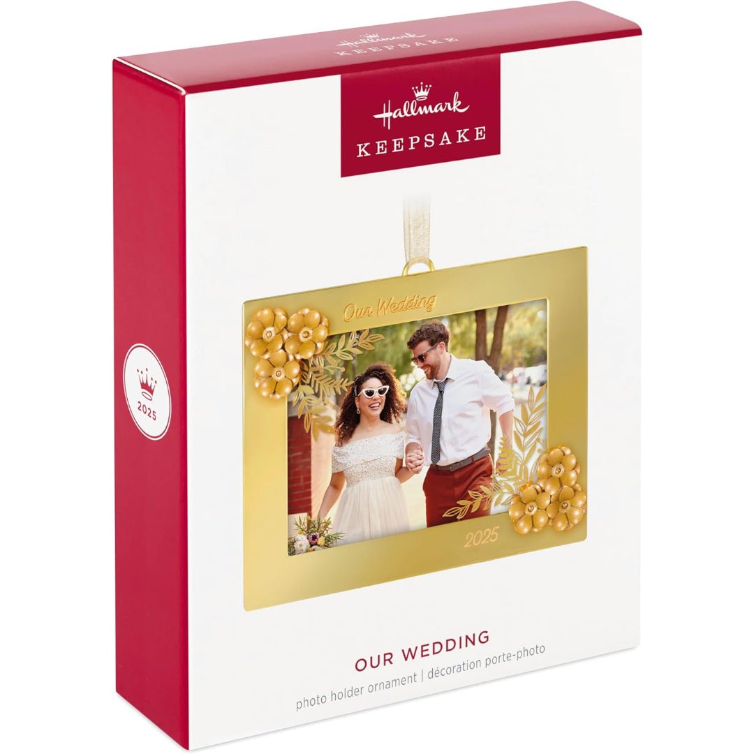 Our Wedding 2025 Keepsake Ornament