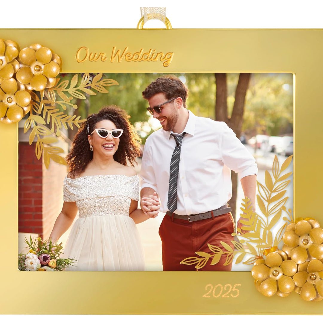 Our Wedding 2025 Keepsake Ornament