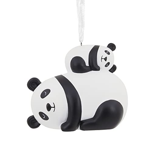 Parent and Child Pandas Tree Trimmer Ornament