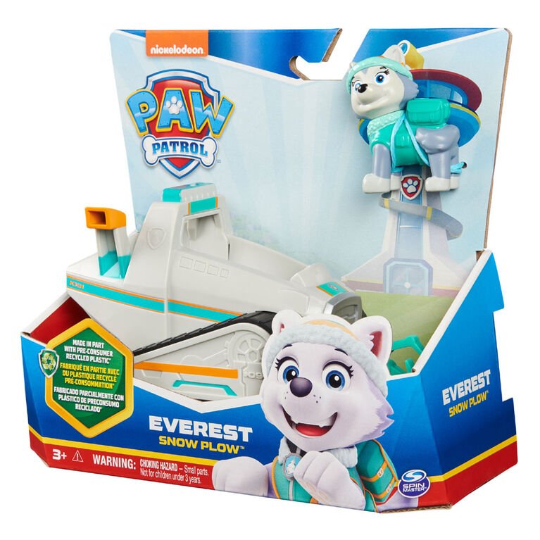 PAW Patrol Everest Figurine with Snow Plow