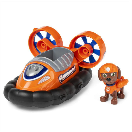 PAW Patrol Zuma Figurine with Hovercraft