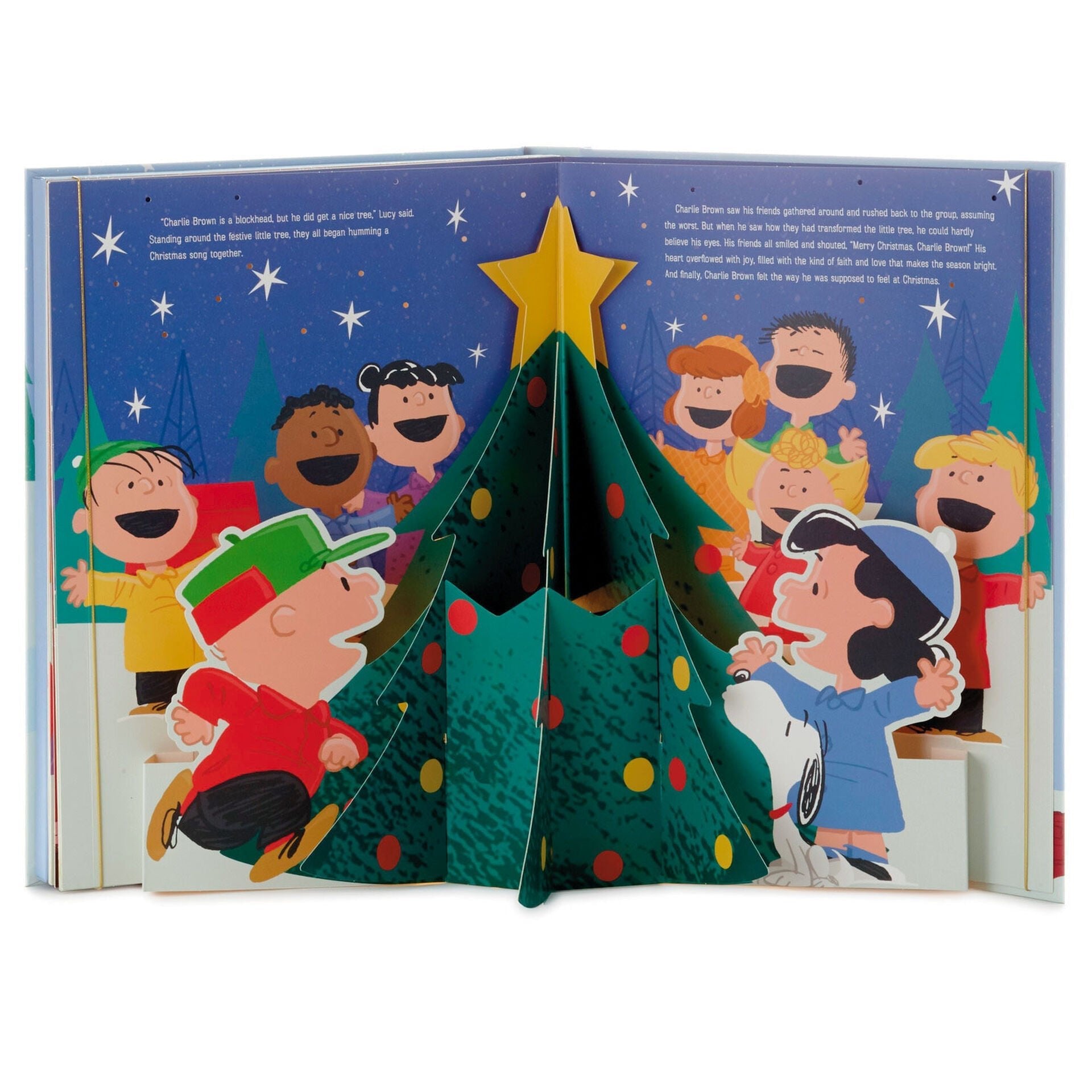 Peanuts?« A Charlie Brown Christmas Large Lighted Pop - Up Book With Sound