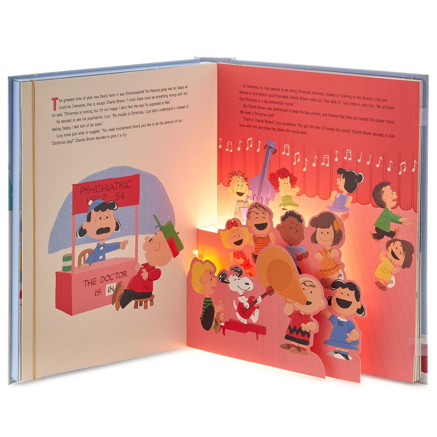 Peanuts® A Charlie Brown Christmas Pop - Up Book With Light and Sound