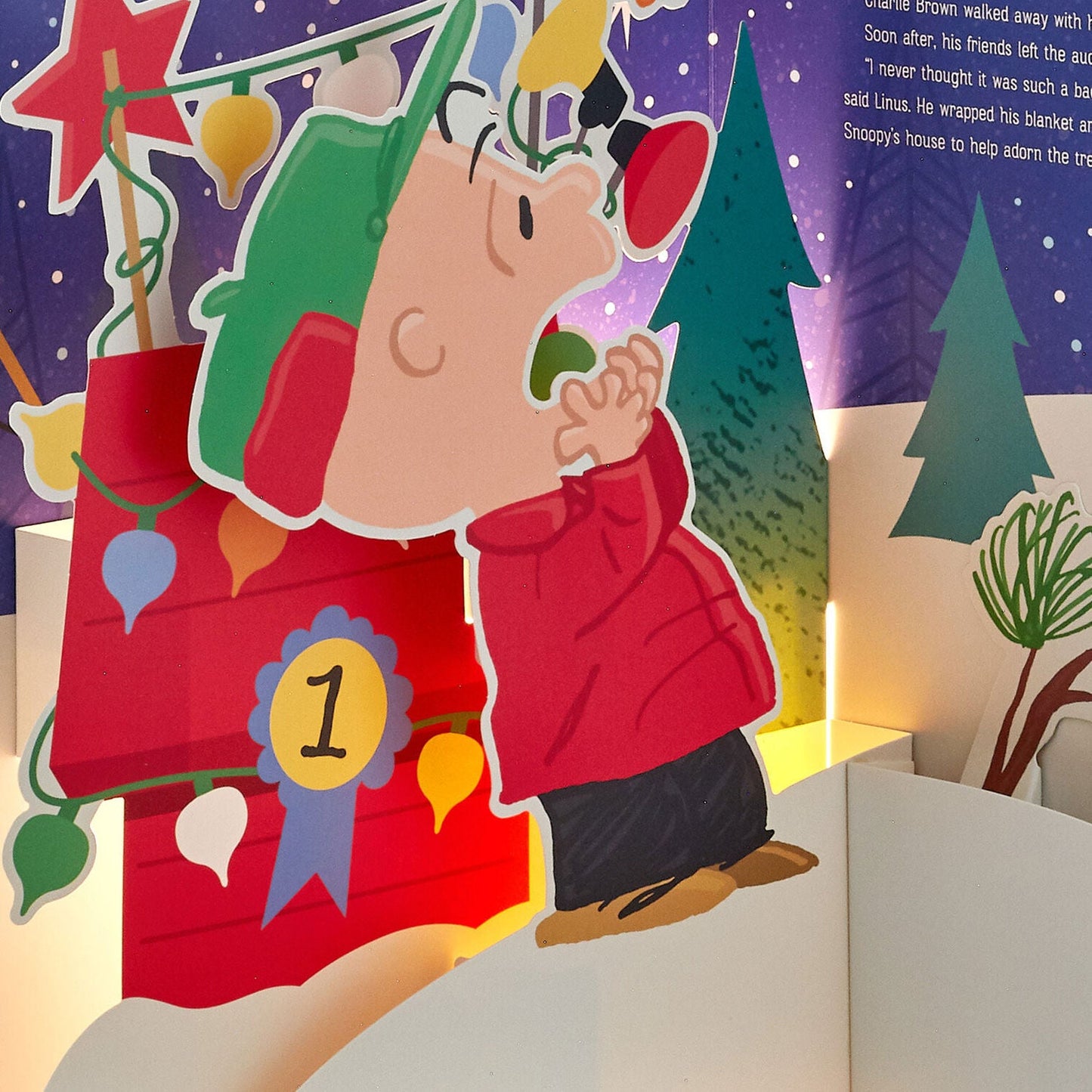 Peanuts® A Charlie Brown Christmas Pop - Up Book With Light and Sound