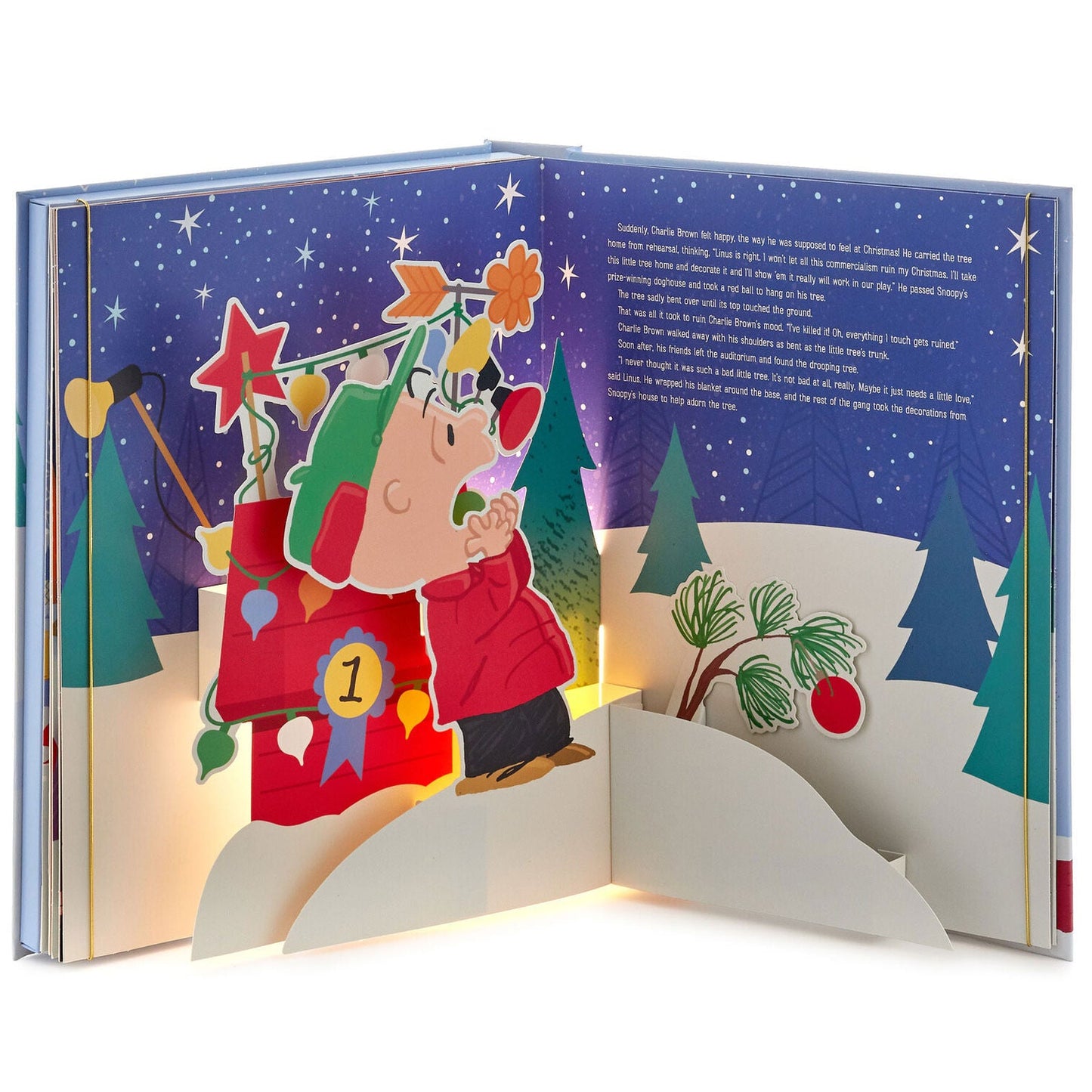 Peanuts® A Charlie Brown Christmas Pop - Up Book With Light and Sound