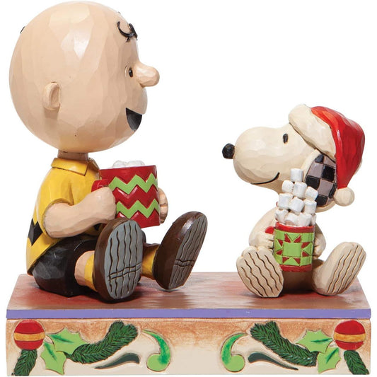 Peanuts by Jim Shore "Hot Christmas Cocoa" Figurine