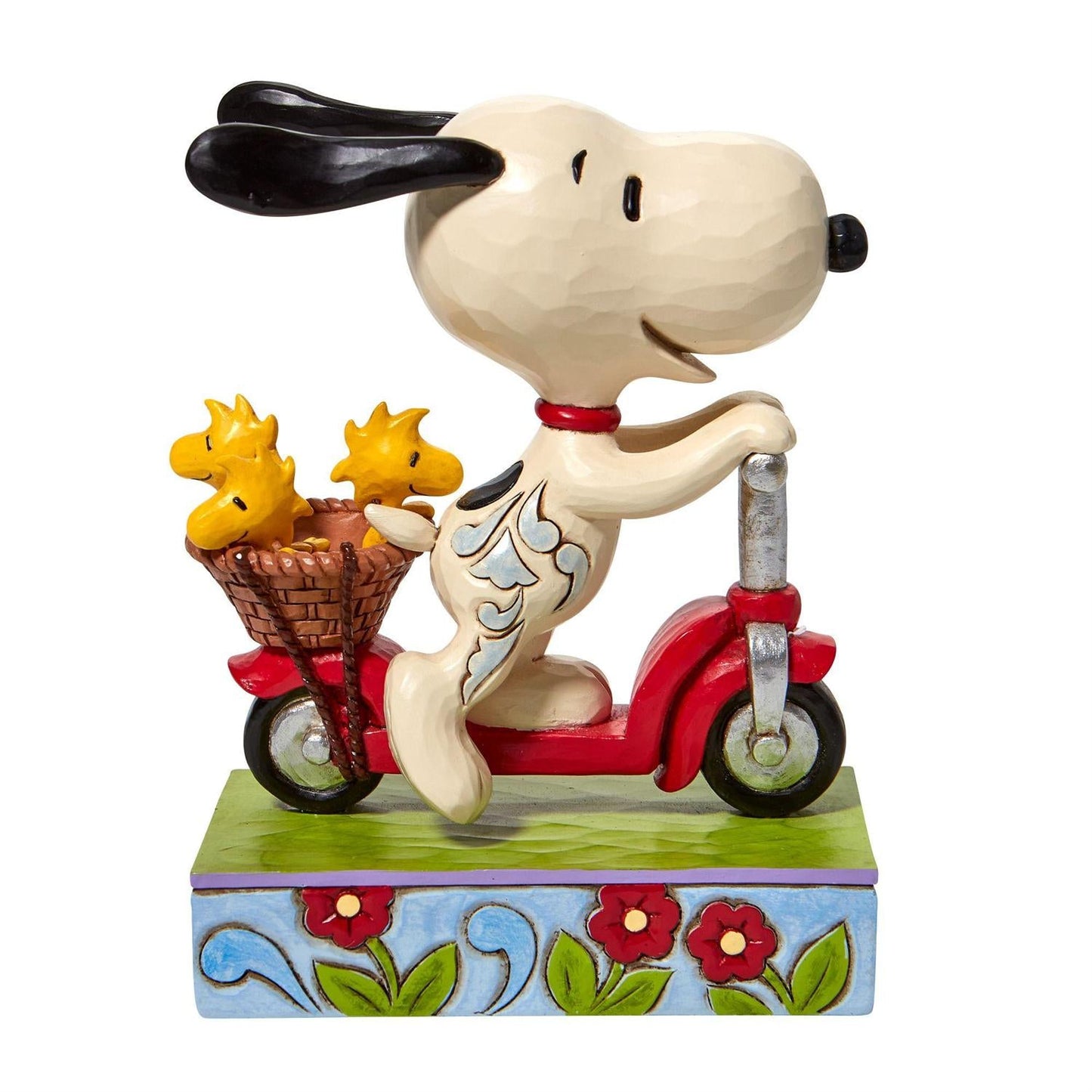 Peanuts by Jim Shore Snoopy Riding Scooter Figurine