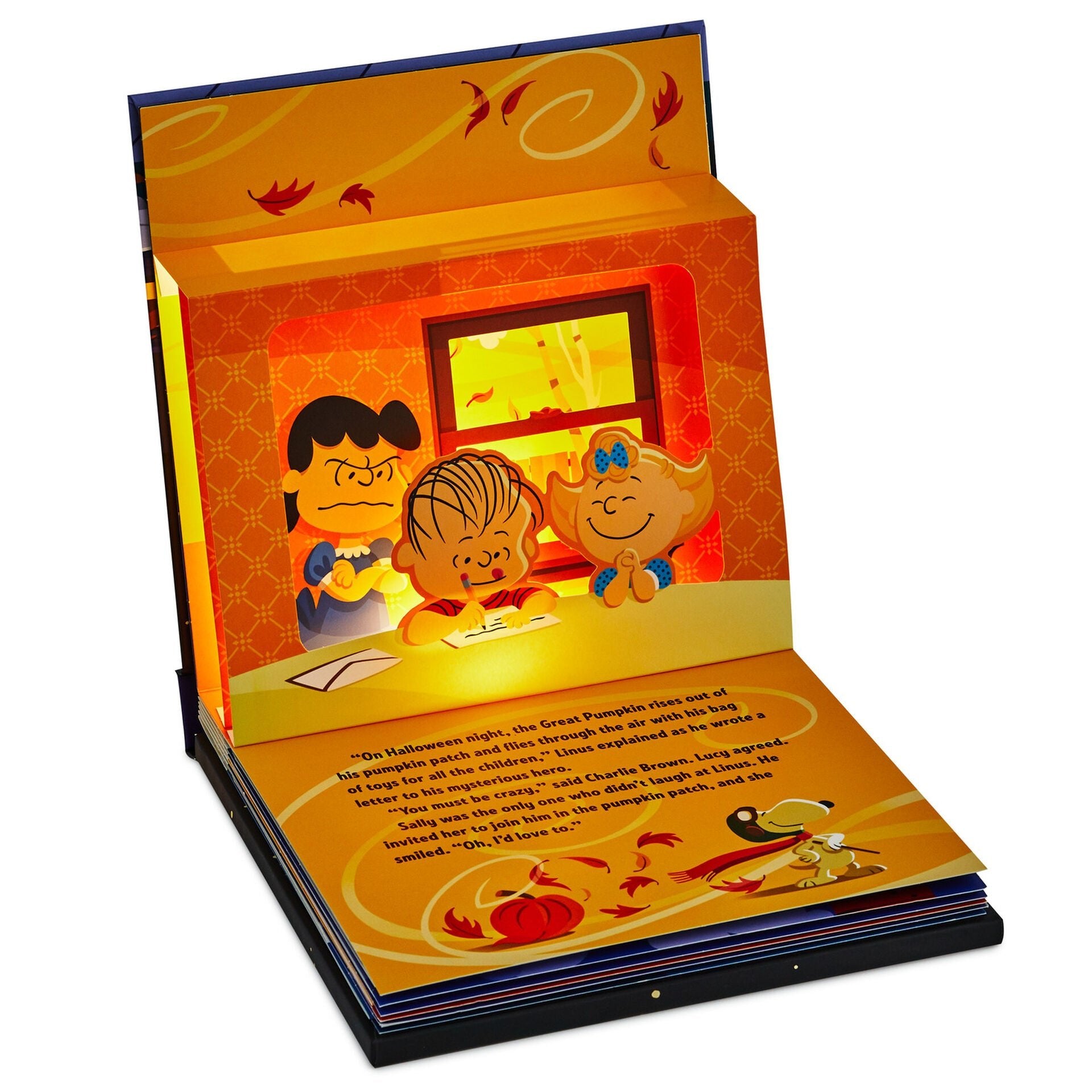 Peanuts® It's the Great Pumpkin, Charlie Brown Lighted Pop - Up Book