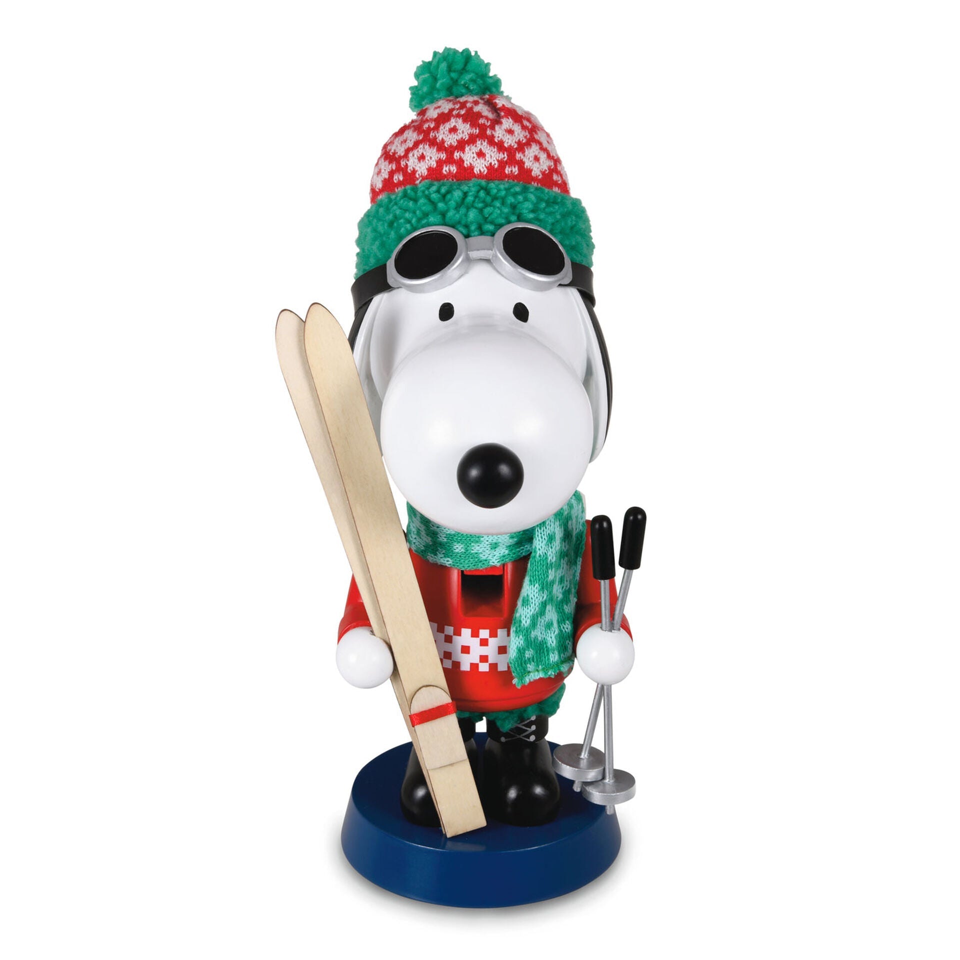 Peanuts® Ski Lodge Snoopy Holiday Nutcracker Figurine, 9"