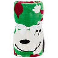 Peanuts® Snoopy and Woodstock Decorating the Tree Throw Blanket, 50x60