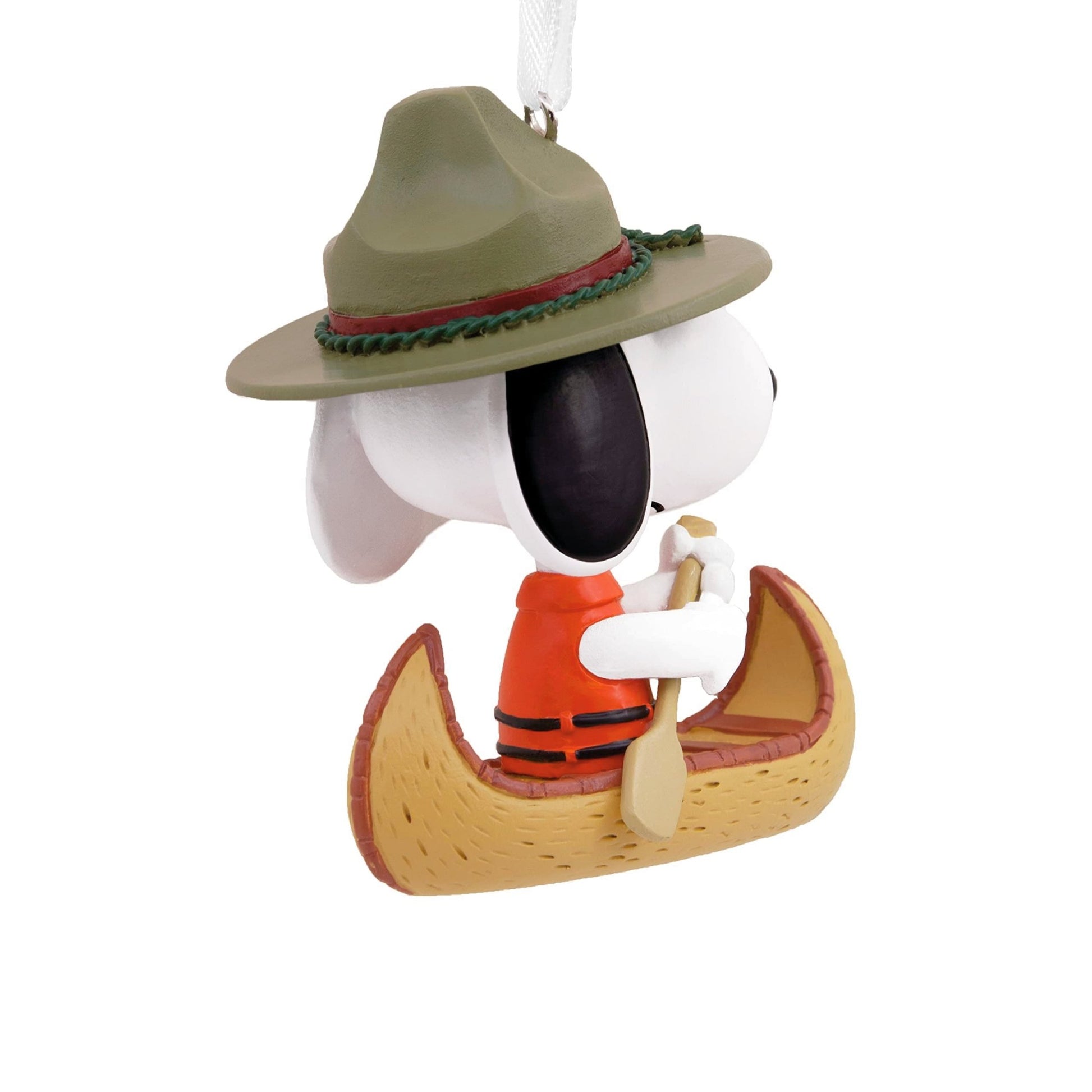 Peanuts Snoopy in Canoe Hallmark Ornament