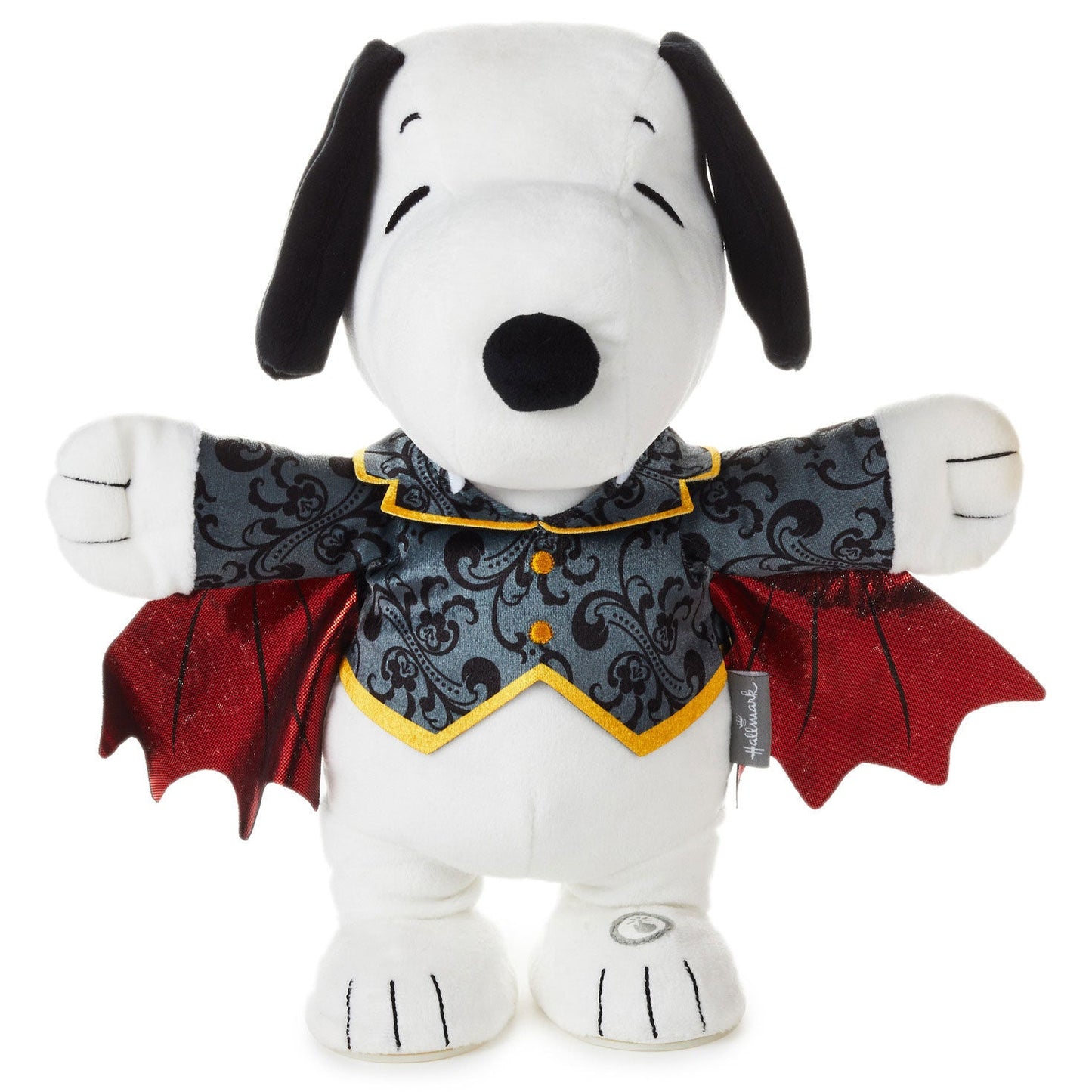 Peanuts® Snoopy the Vampire Beagle Halloween Plush With Sound and Motion, 11"