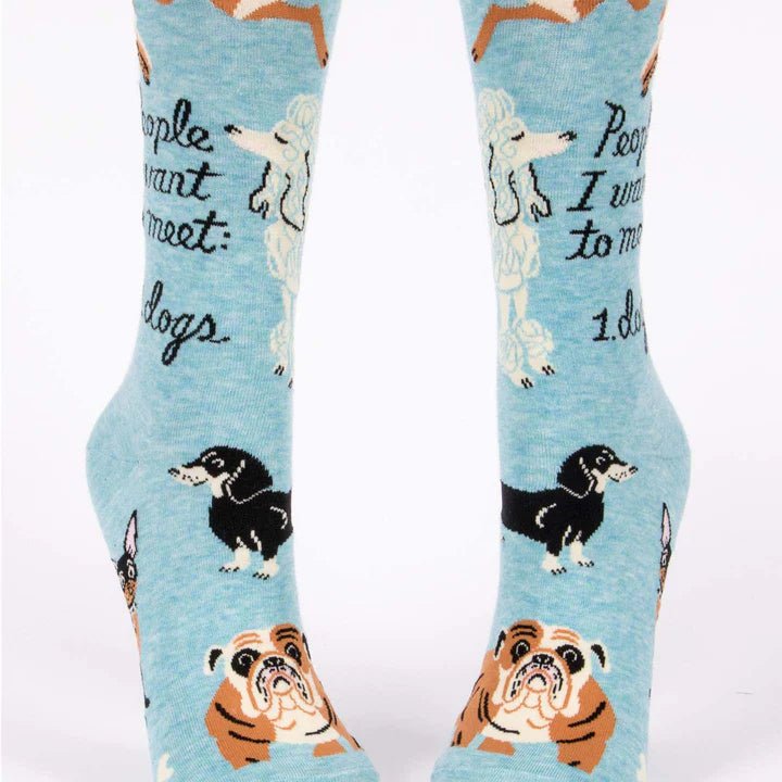 People to Meet: Dogs Crew Socks