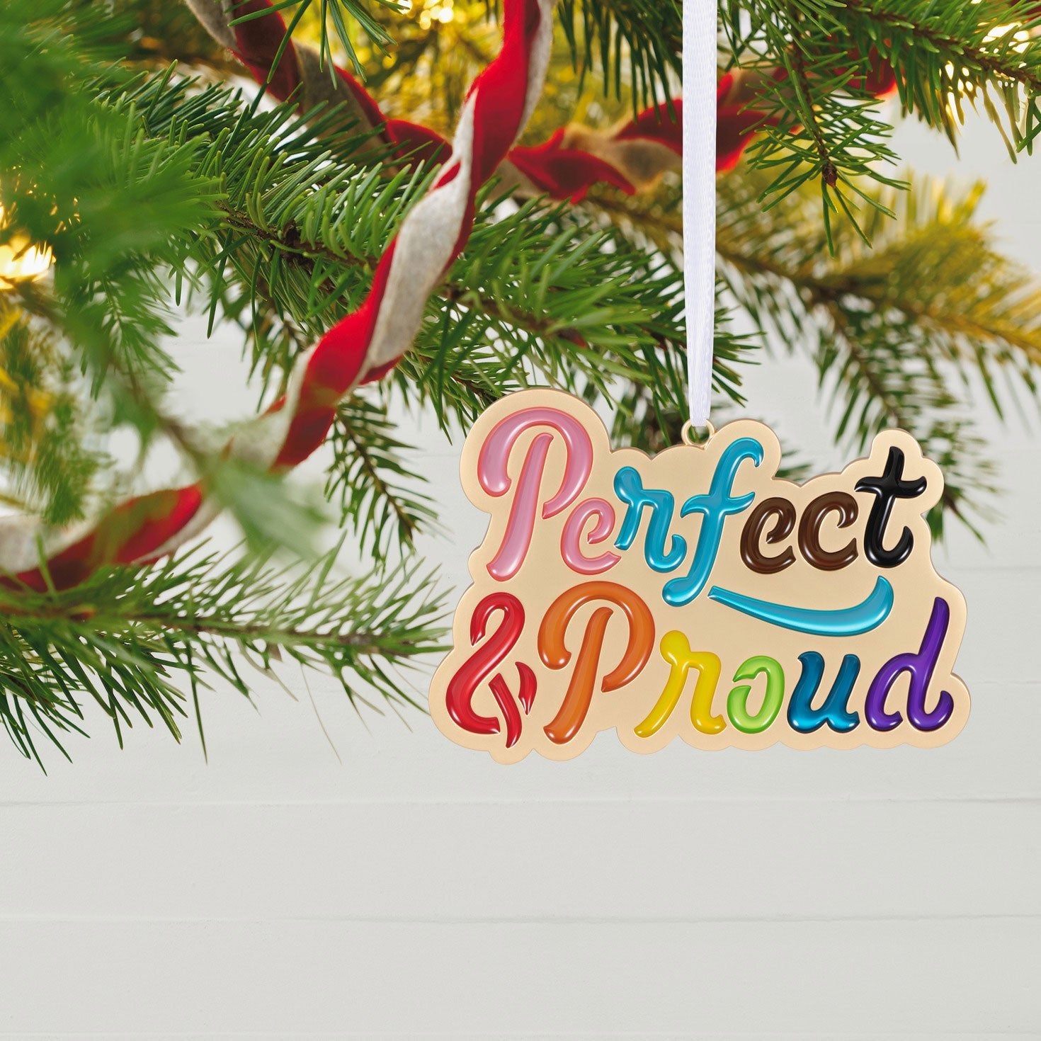 Perfect & Proud Metal 2024 Keepsake Ornament