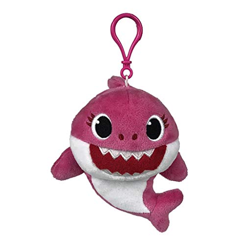 Pinkfong Baby Shark Plush Backpack Clip - Mommy Shark