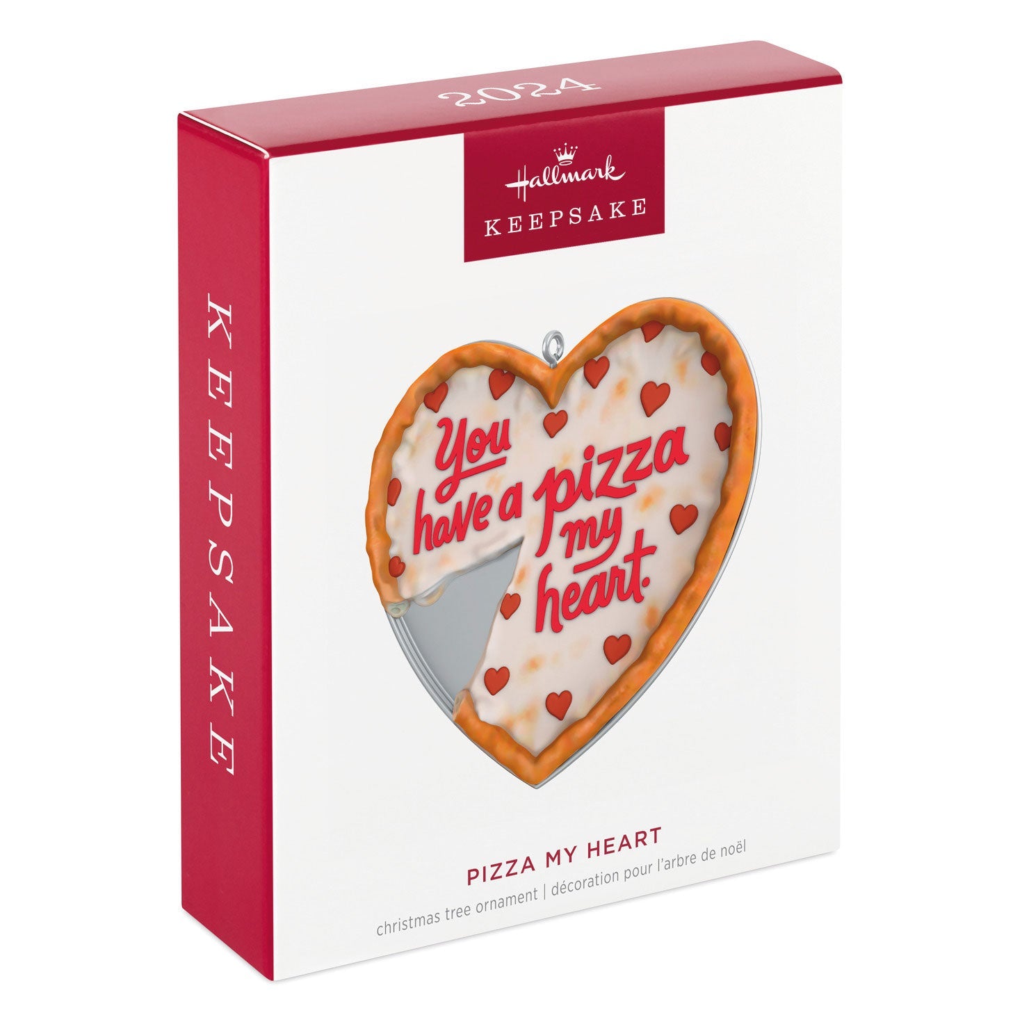 Pizza My Heart 2024 Keepsake Ornament