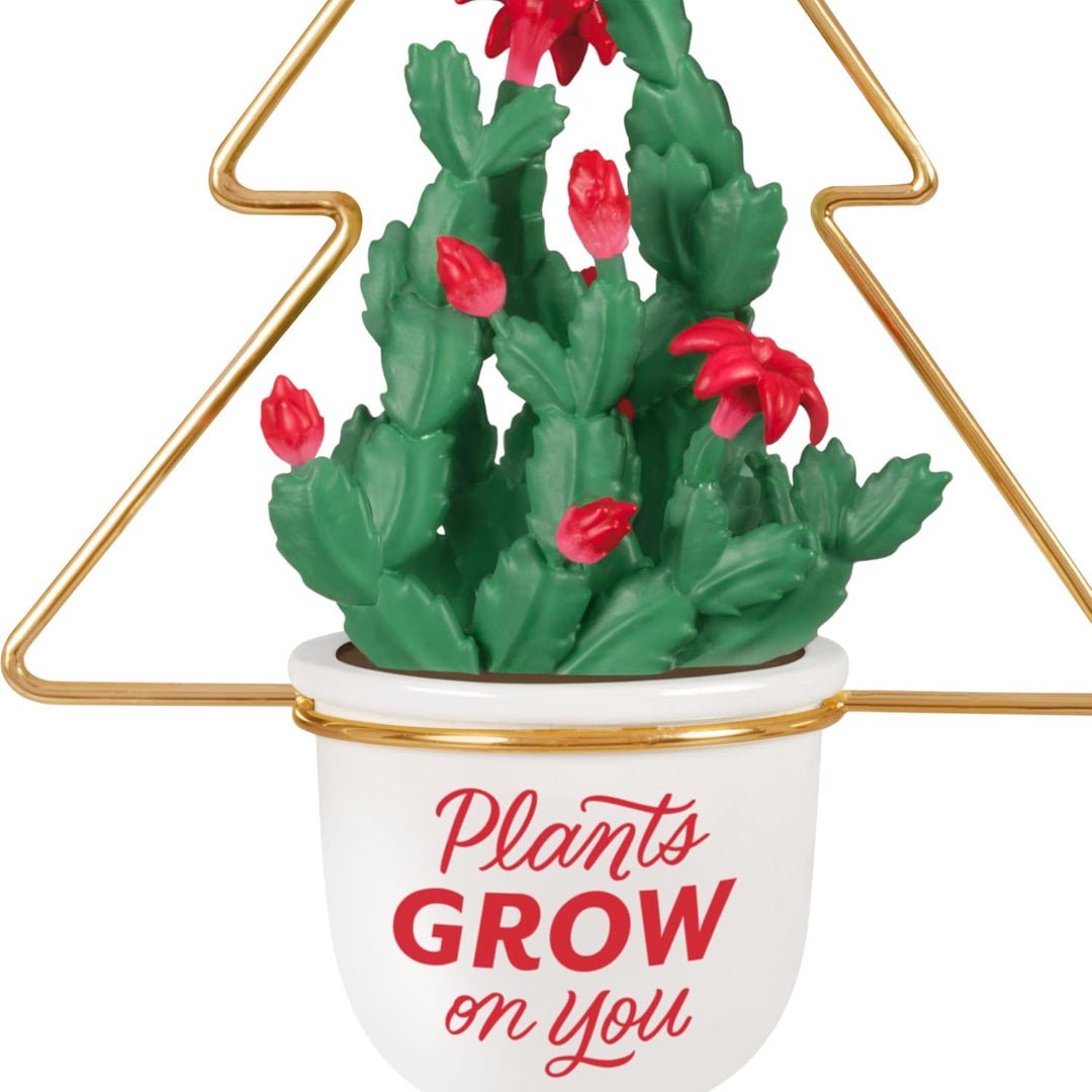 Plants Grow on You 2025 Keepsake Ornament