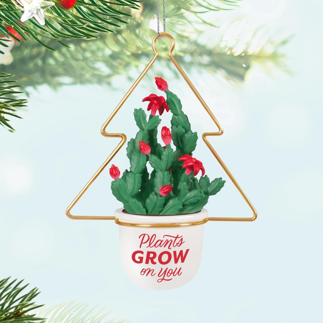 Plants Grow on You 2025 Keepsake Ornament