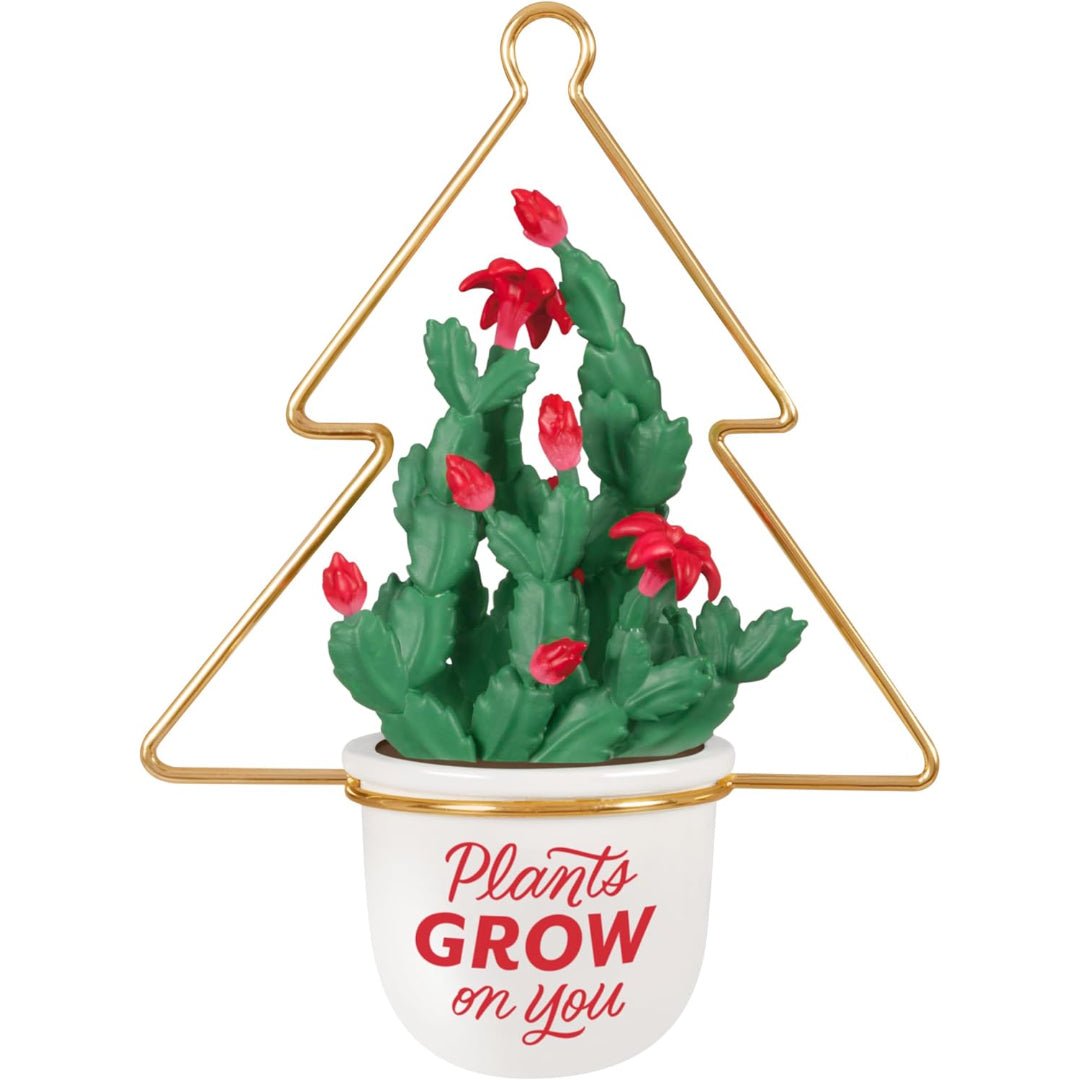 Plants Grow on You 2025 Keepsake Ornament