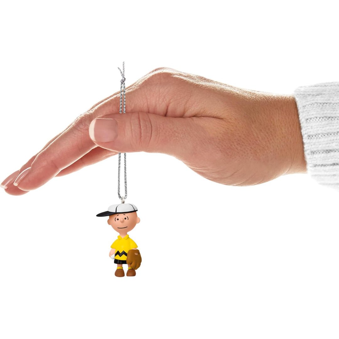 Playing Catch The PEANUTS Gang 2025 Keepsake Miniature Ornament