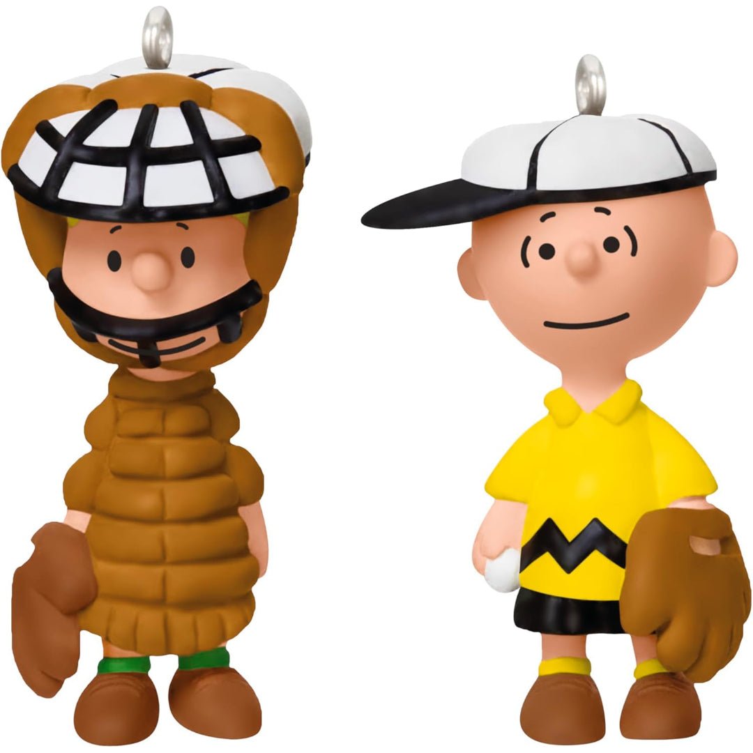 Playing Catch The PEANUTS Gang 2025 Keepsake Miniature Ornament