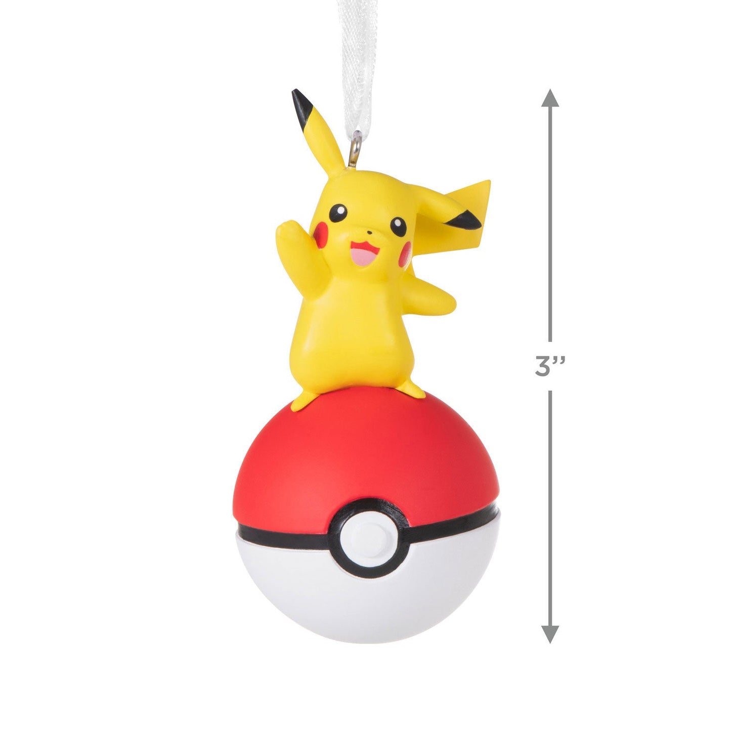 Pokémon Pikachu on Poké Ball Hallmark Ornament