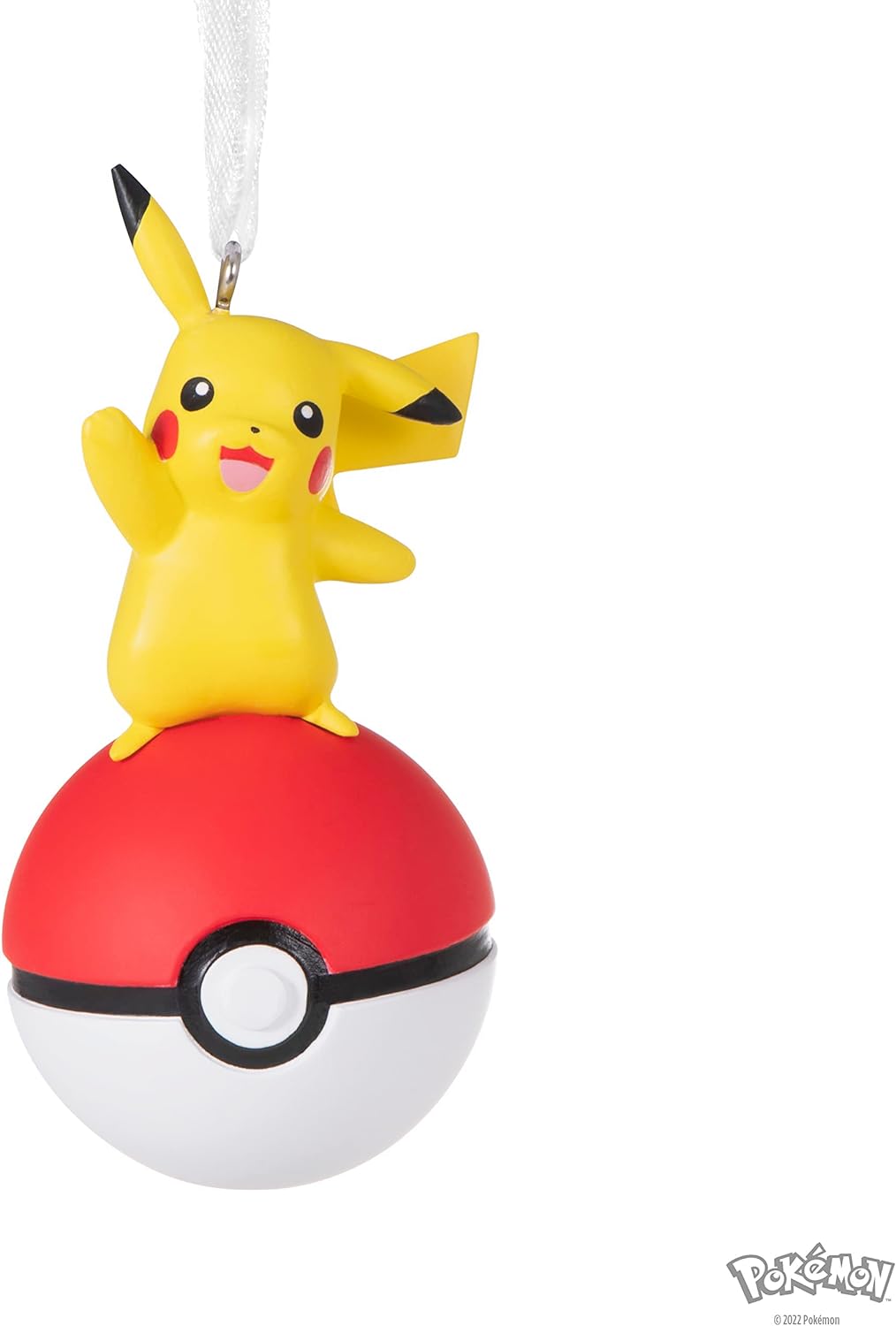 Pokémon Pikachu on Poké Ball Hallmark Ornament