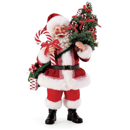 Possible Dreams Christmas Traditions Santa Sweet Treats Figurine, 10.5"