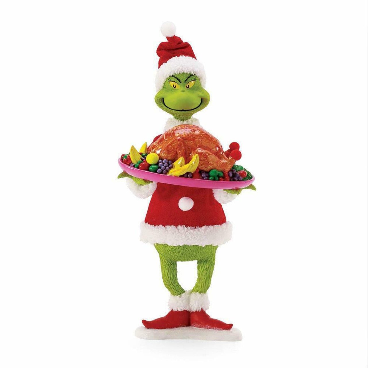 Possible Dreams Dr. Seuss The Grinch Holding Roast Beast Figurine