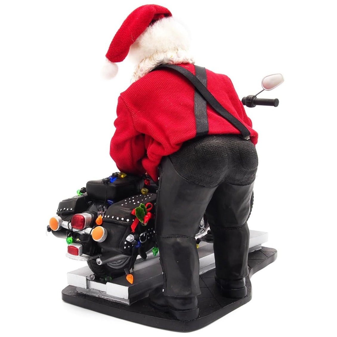 Possible Dreams Light Up the Night Santa Figurine, 9.5"