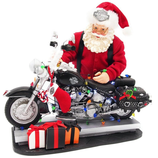 Possible Dreams Light Up the Night Santa Figurine, 9.5"