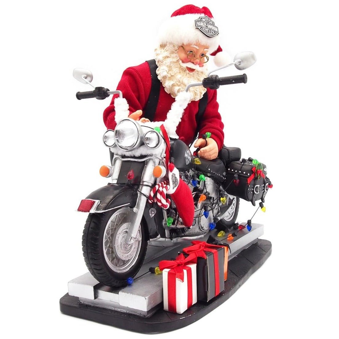 Possible Dreams Light Up the Night Santa Figurine, 9.5"