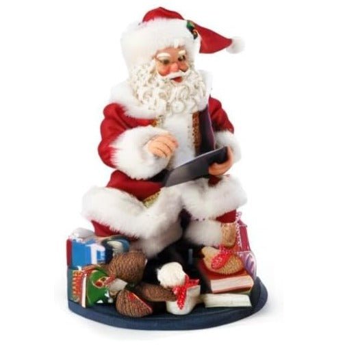 Possible Dreams Santa Christmas Traditions Captive Audience Figurine, 9"