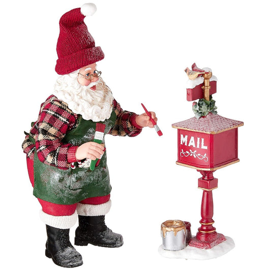 Possible Dreams Santa "Tis The Season" Figurine Set, 10.5"