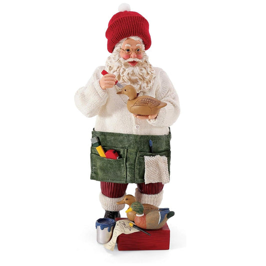 Possible Dreams Sports and Leisure Santa Duck Decoys Figurine, 10.5"